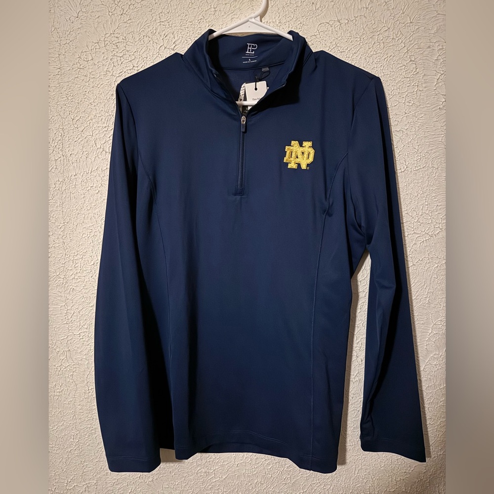 Notre Dame Women’s zip up - zip mock polo